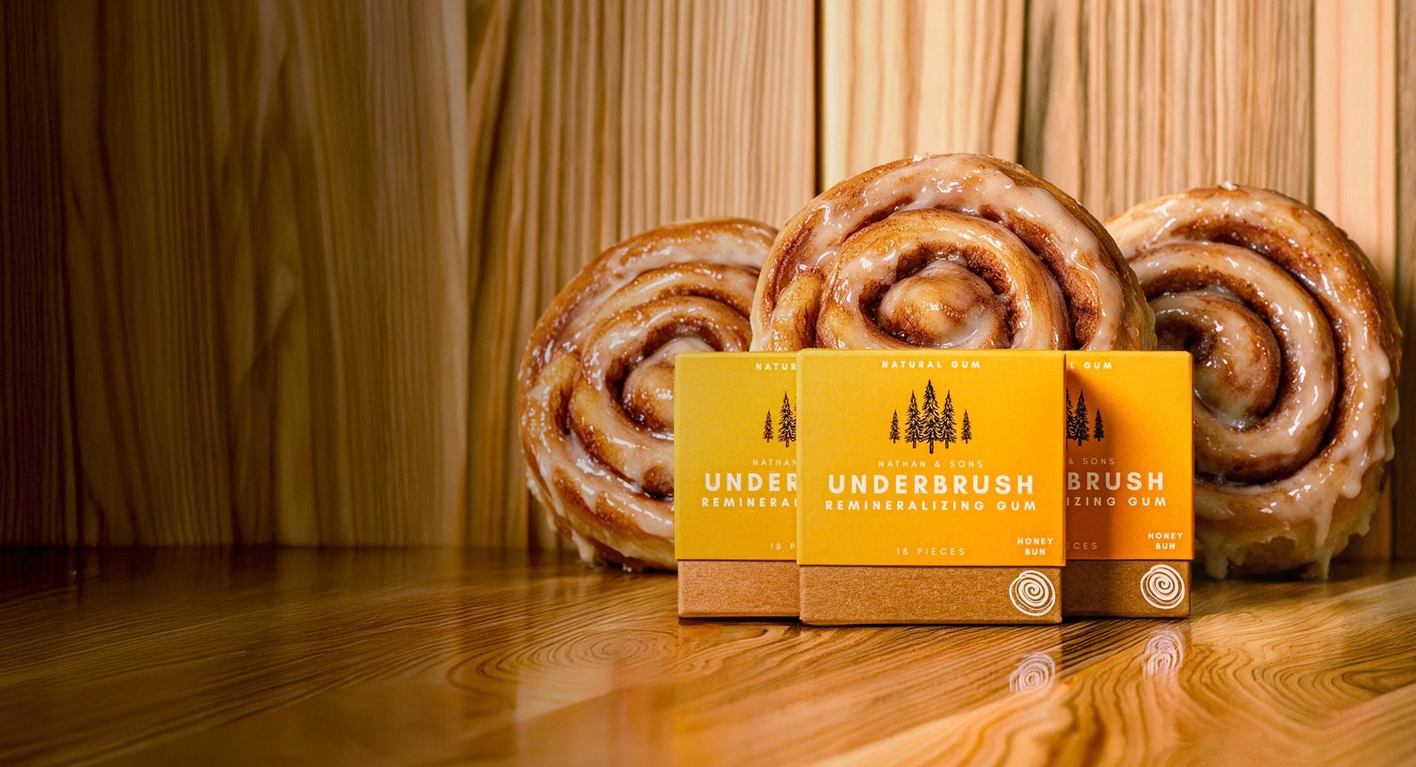 Honey bun and Underbrush gum